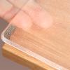 14"x60"Clear Desk Mat,Clear Table Cover Protector, Frosted 1.5mmPVC Plastic Table Covers,Vinyl Desk Pad Protector Top of Desks for Kitchen Office Desktop Non-Slip Heat Resistant view 1