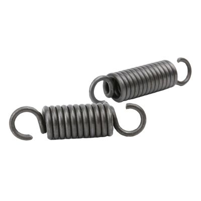 ACEFCXAUSVC Dual Hook Springs, Replacement Springs,Dual Hook Spring Steel, Wire Diameter 2.5 mm, OD 16 mm, Length 120-200 mm, 2 Pcs(2.5 x 16 x 170 mm)