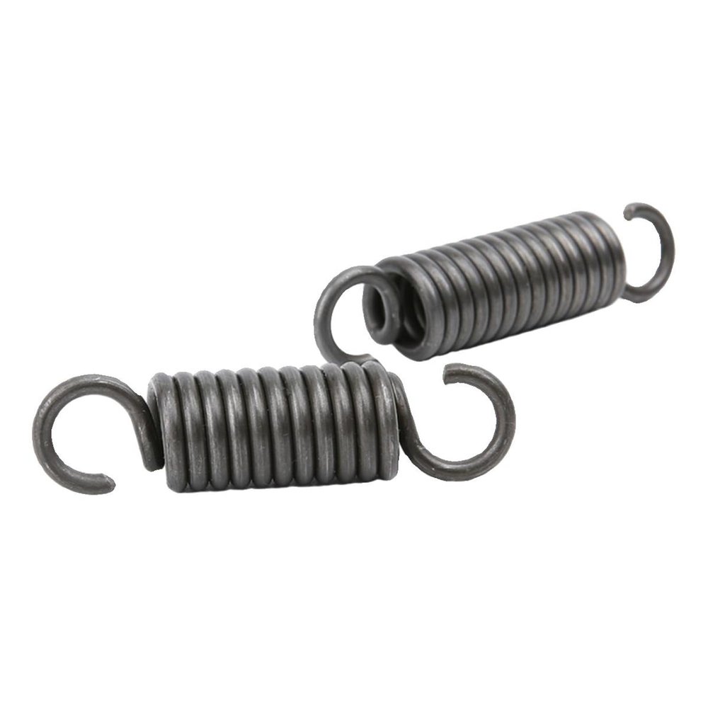 ACEFCXAUSVC Dual Hook Springs, Replacement Springs,Dual Hook Spring Steel, Wire Diameter 2.5 mm, OD 16 mm, Length 120-200 mm, 2 Pcs(2.5 x 16 x 170 mm)