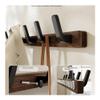 tanyunji001 Wall Mounted Clothes Rack, Solid Wood Over Door Clothes Rack - Space Saving Bedroom & Bathroom Coat Hooks view 4