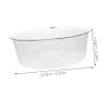 Plastic Washing Basin Large Capacity Household Thickened view 2