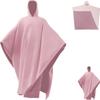 Gently Weighted Blanket Cloak Hoodie, 1.8lb Light Pressure Wearable Blanket Poncho, Oversized Unisex Hooded Cape for Men and Women, Cozy Gothic Techwear Loungewear view 1
