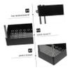 Cabilock Black ABS Dual Layer Spice Rack Organizer Seasoning Bottles view 4