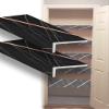 2-Pack Wire Shelf Cover-PVC Pantry-Closet Rack Liners | Waterproof, No-Tool Installation for Kitchen Closet Bathroom Office Metal Shelving(50x10x5cm/20x4x2in) view 1
