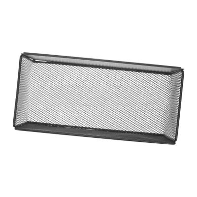 Healifty Magnetic Kitchen Door Rack Large Iron Storage Basket for Refrigerator and Cabinet Side Hanging Easy No Drill Installation Organizer for Kitchenware and Spice Storage