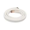 3Meter Air Conditioner Pair Coil Tube 1/4In 3/8In Insulated Copper Line Wire Set Air Conditioner Parts Refrigerant Tube view 1