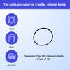 10 Pack Replacement Vacuum Cleaner Belts for Panasonic MC-V370B, MC-UG787-00, MC-CG885, MC-CG887, MC-CG937-00 Durable Design VacBagsUSA. view 3