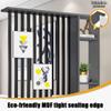 1set Stylish Wooden Room Divider with Shelf - Freestanding Privacy Screen for Home Decor and Storage Solutions(Gray+White,39.3x9.4x79.5in) view 4