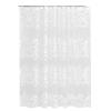 Flowers Shower Curtains Liner Waterproof PEVA Bath Curtains for Bathroom Bathtub Large Wide Bathing Cover(W220xH180cm) view 1