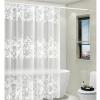 Flowers Shower Curtains Liner Waterproof PEVA Bath Curtains for Bathroom Bathtub Large Wide Bathing Cover(W220xH180cm) view 2