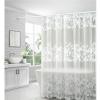 Flowers Shower Curtains Liner Waterproof PEVA Bath Curtains for Bathroom Bathtub Large Wide Bathing Cover(W220xH180cm) view 4