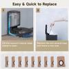 10 Pcs Vacuum Dust Bag, 2.5 L Large Capacity Vacuum Cleaner Bags, Accessory Replacement for S10, W10S, X10 Pro, Compatible with Robot Vacuum Cleaner Base Station view 2
