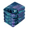 ALAZA Husky Northern Lights Dog Towels Cotton Washcloths Set,Soft Absorbent Quick Dry Face Cloths,Multi-Purpose Fingertip Towels for Bathroom,Hotel,Travel,12'' x 12'' (2 Pack) view 2