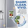 (2 Pack) Food is Medicine Magnets - Healthy Eating - Vegetarian Lover - 5" On Longest Side - Sticks to Smooth Flat Surfaces - Made in USA - MAG11059 view 2