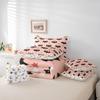 Erosebridal Black Bats Comforter Set Halloween Themed Bed in A Bag Queen Size 7 Pieces Animal Starry Kawaii Kids Children Girls Boys Bed Set Bedding view 4