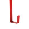 Aeranto Wreath Hanger for Front Door, Slim Over The Door Hook, Easy to Use and Reusable Holiday Wreath Holder for Christmas, Thanksgiving, Halloween and Daily Dcor (12 Red, 1) view 2