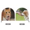 Custom Fan Dust Cover Personalized with Photo Text Logo Waterproof Washable Dustproof for 18" 20" Table Fan Covers, LawnGreen view 4