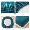 Thick Mattress Cover, Waterproof Mattress Protector, Soft and Breathable Fitted Bed Mattress Cover No Pillowcase(Dark Green,160x200x30cm) view 4