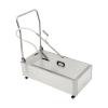 LIWBYYG 55L/14.5 Gal Fryer Filter Cart, 110V Stainless Steel Cooking Oil Filter Machine 370W Mobile Fryer Filter Machine Commercial Oil Filler Cart Truck for Restaurant Burger Stores view 1