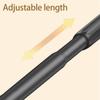 33mm No Drilling Shower Curtain Rod Tension Curtain Rods Extendable Shower Curtain Pole Curtain Poles Adjustable Telescopic Rods No Drilling For Bathroom, Window, Door(Black,63"-98") view 2