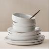Famiware Milkyway 24-Piece Dinnerware Set with Mugs, White view 4
