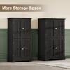 ChooChoo Bathroom Floor Cabinet with Adjustable Shelves view 3