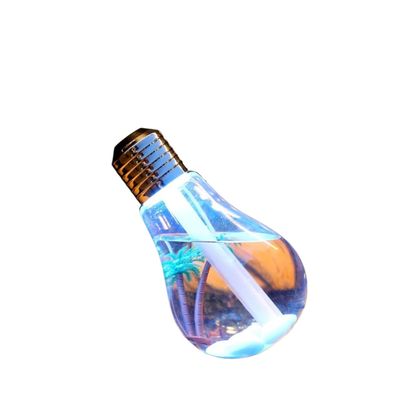 Humidifier, Light Bulb Humidifier For Home Use Silent Small Bedroom Office Desk Student Dormitory Moisturizing And Creative Products,for Bedroom(Gold)