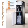 Bottom Loading Water Cooler Dispenser, Hot & Cold Freestanding Water Cooler Holds, for Home/Office/School view 2