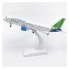 Display Scale Aircraft 20cm 1:400 for Vietnam Airline A320 Plane Diecast Resin Aircraft Model Reception Area Ornament Suitable for Gift Giving view 1