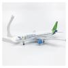 Display Scale Aircraft 20cm 1:400 for Vietnam Airline A320 Plane Diecast Resin Aircraft Model Reception Area Ornament Suitable for Gift Giving view 3