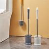 hezhuhe2258 Toilet Brush Silicone Toilet Brush No Dead Angle Toilet Cleaning Household Bathroom Multi-Purpose Cleaning Kit(Yellow) view 3