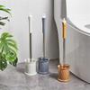 hezhuhe2258 Toilet Brush Silicone Toilet Brush No Dead Angle Toilet Cleaning Household Bathroom Multi-Purpose Cleaning Kit(Yellow) view 4