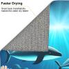 Drying Mat for Kitchen VVXBHGR Whales Under The sea Prints Ultra Absorbent, Reversible, and Stylish Kitchen Countertop Mat view 4