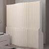 Portable Room Divider Wall, Foldable Room Partition, Adjustable Paper Privacy Screen, Folding Wall Dividers for Room Separation, Decorative Privacy Divider for Home Office Nursery Studio Exhibition view 1