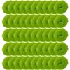 SUPERFINDINGS 50Pcs Artificial Lotus Leaf Floating Lily Pad Lotus Leaf Artificial Pond Plants Ornaments for Pool Aquarium Water Decoration Home Decoration 55x59x0.5~9mm view 1