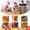 XEEAOFE Food Dehydrator Machine - Digital Control, 12-Tray, Food Drier, Time & Temperature Control, Stainless Steel Dehydrater for Fruit Herb Meat Beef Dehydration 220V view 2