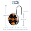 Halloween Shower Curtain Hooks Rings, rustproof Stainless Steel for Bathroom Shower Rod, 12 Pack view 3