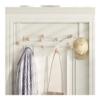 tanyunji001 Wall Mounted Clothes Rack, No Drill Door Hooks, 10 Hooks Coat Rack for Bedroom Entryway Clothes Storage view 4