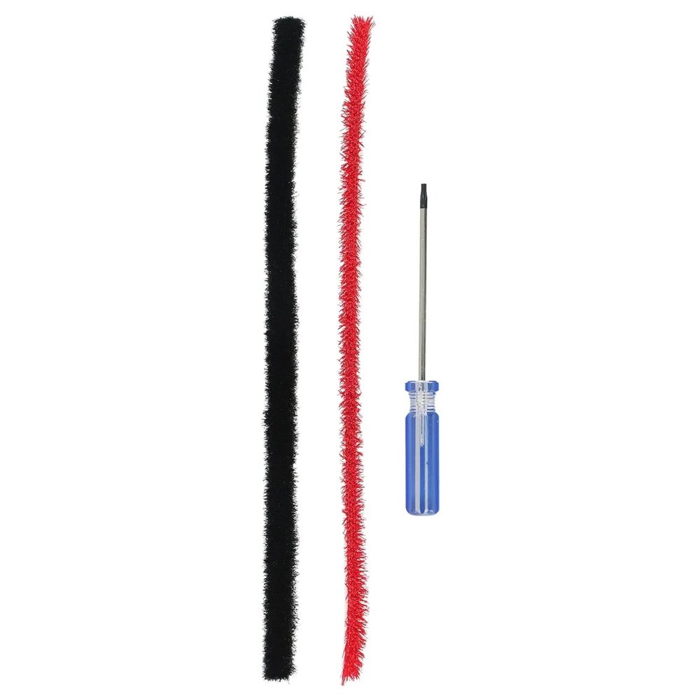2pcsCompatible For Dyson26cm Plush Strips With ScrewdriverCompatible For DysonV11-V15 Roller Brush Household Vacuum Cleaner Accessories