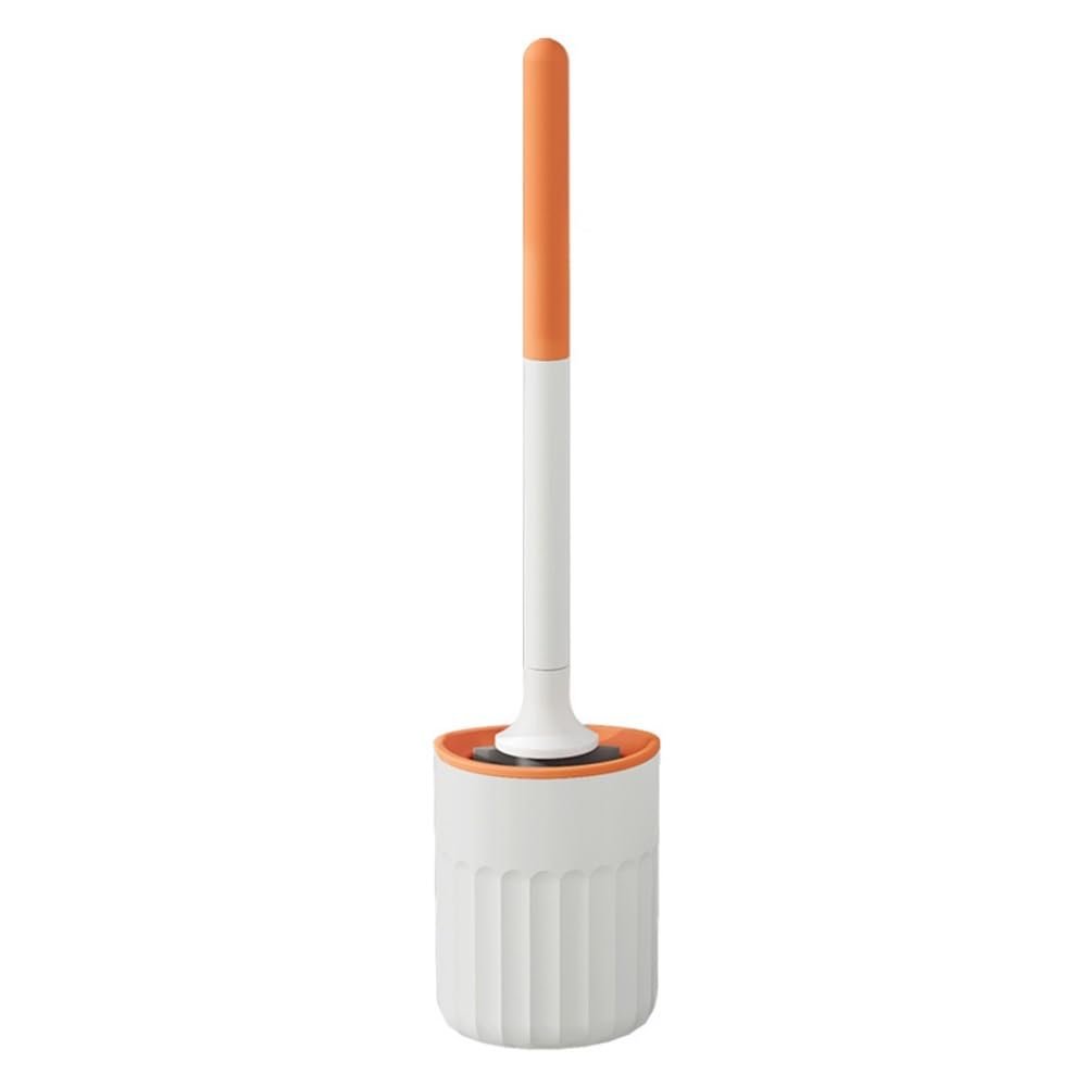 FGSHCZ82HRY Bathroom Long Handle Toilet Brush Set Wall Mounted Bathroom Toilet Cleaning Cleaning