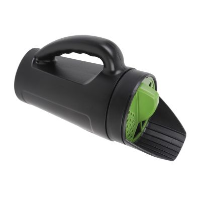 Saluaqui Versatile Handheld Spreader with Ergonomic Handle and Adjustable Openings, 80 Ounce Lightweight Manual Spreader for Garden, Salt, and Sand Distribution