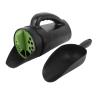 Saluaqui Versatile Handheld Spreader with Ergonomic Handle and Adjustable Openings, 80 Ounce Lightweight Manual Spreader for Garden, Salt, and Sand Distribution view 2