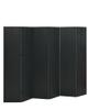 6-Panel Room Dividers, 2 Pcs Black 94.5"x70.9" Steel Freestanding Partition for Home Office Privacy, Indoor Separation view 1