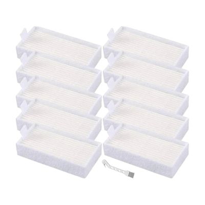 10Pcs Filters Replacement Accessories KitsCompatible For ILIFE V3S V3S Pro V5 V5S V5S ProRobotic Vacuum Cleaner