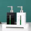 500ml Marble Soap Dispenser Ceramic Bathroom Shower Gel Shampoo Bottle Press Lotion Accessories (D) view 4