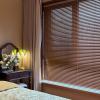 1" Aluminum Mini Blind Blackout Horizontal Window Shades for Indoor Window, 24'' 29'' 32'' 35" 42" 45" 64" 72'' Anti-UV & Waterproof Rooming Darkening Venetian Blinds for Home Office(Camel) view 2