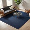 Rugs.com - Outdoor Solid Rug 7' 10 x 10' Navy Blue Indoor/Outdoor Rug Perfect for Patios, Decks, and High-Traffic Living Areas view 4