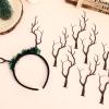 KESYOO 10pcs Decorative Antler Branches, Artificial Antler Dried Tree Branches, Black, 5. 90 X 1. 96 X 0. 19 Inch, Vase Filling Branches for Home Decor view 4