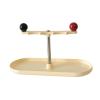 Jewelry Organizer Stand Key Storage Rack Hanging Organizer Jewelry Stand Entryway Key Holder Yellow view 1