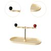 Jewelry Organizer Stand Key Storage Rack Hanging Organizer Jewelry Stand Entryway Key Holder Yellow view 2